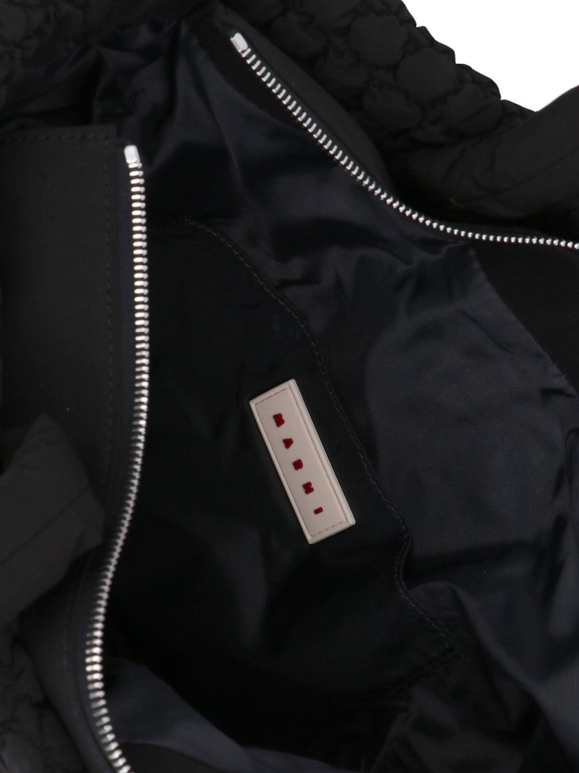 "Puff" Tote Bag Black