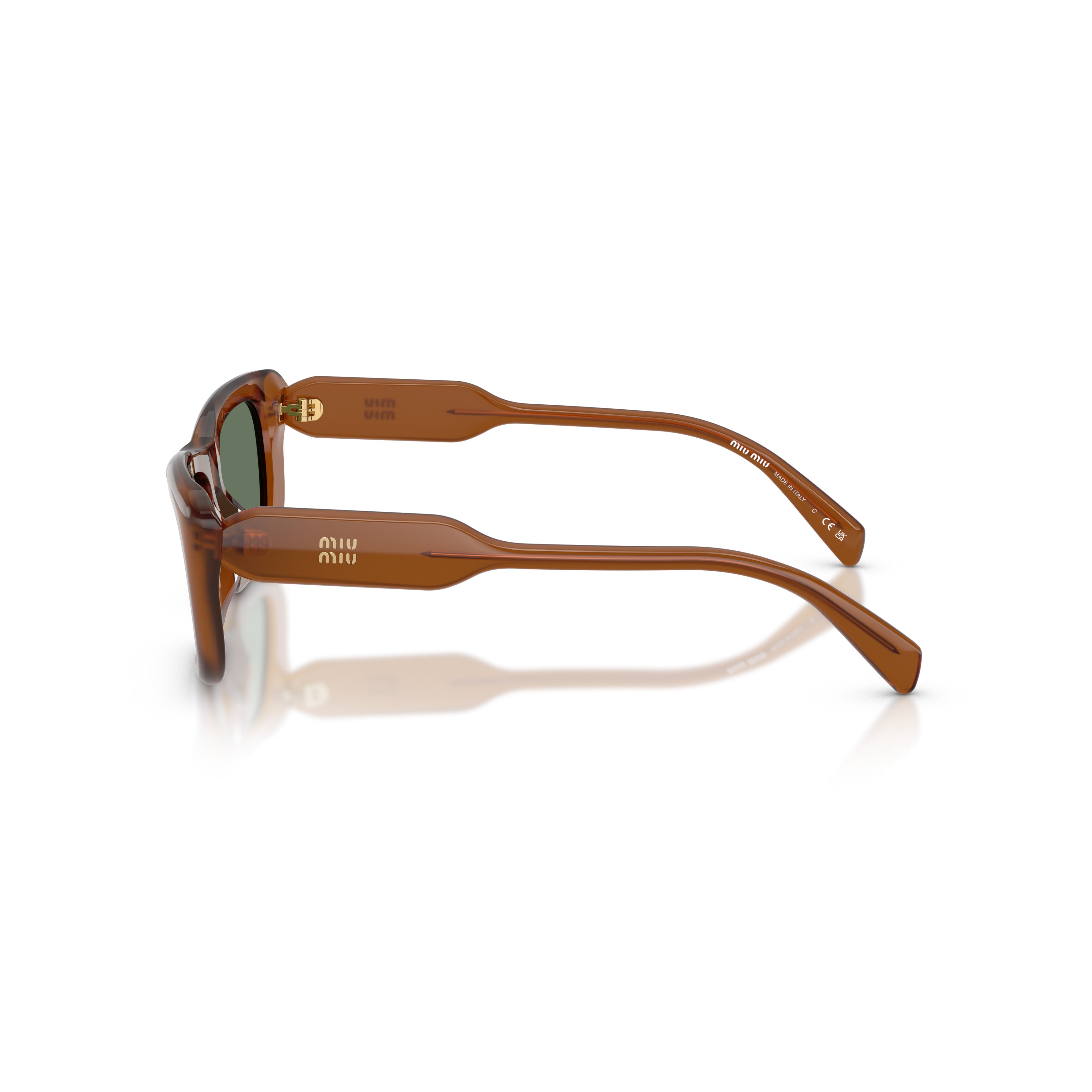 0mu B12s Thick Acetate Rectangular Sunglasses