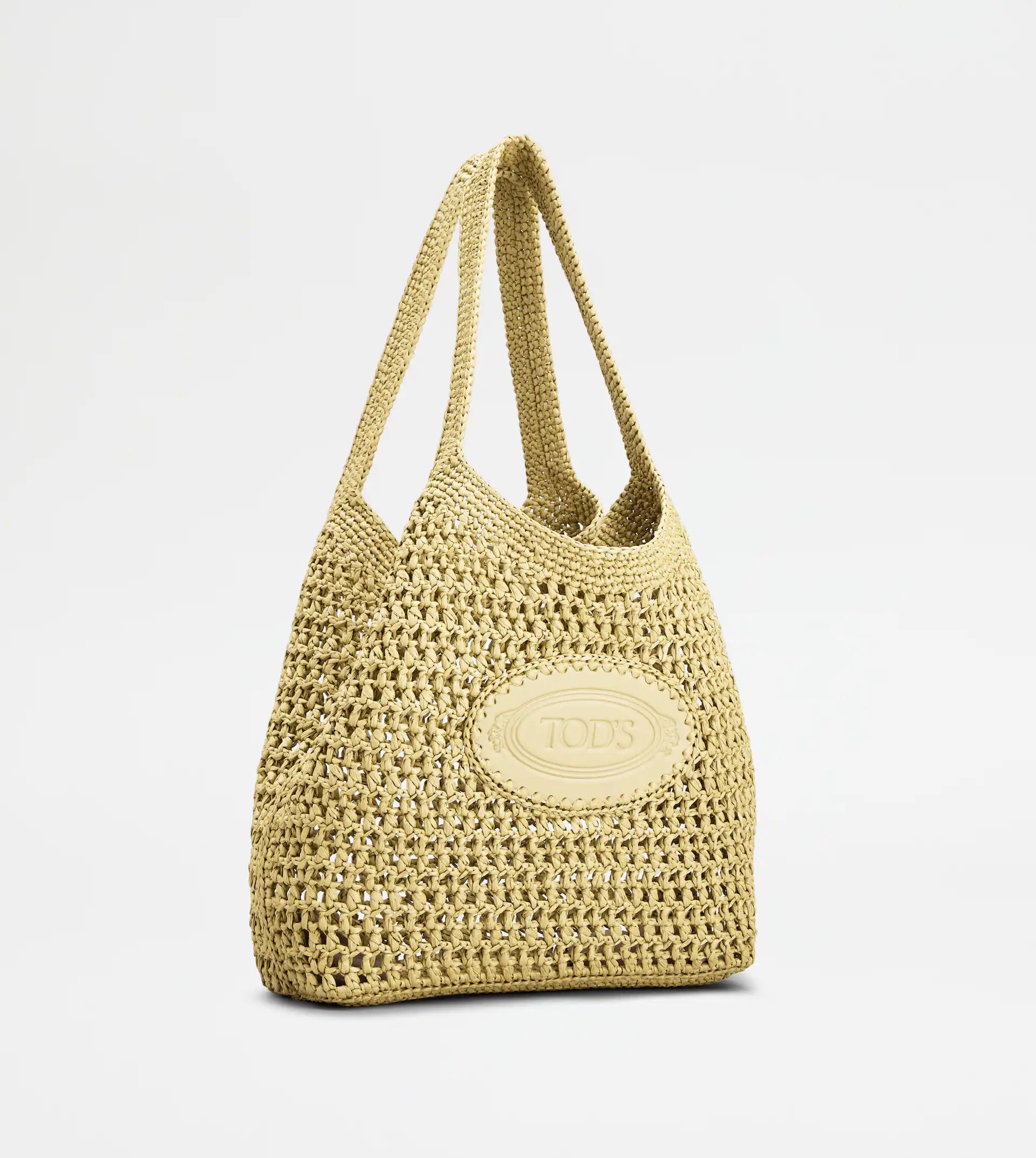 Woven Tote Bag with Embossed Logo