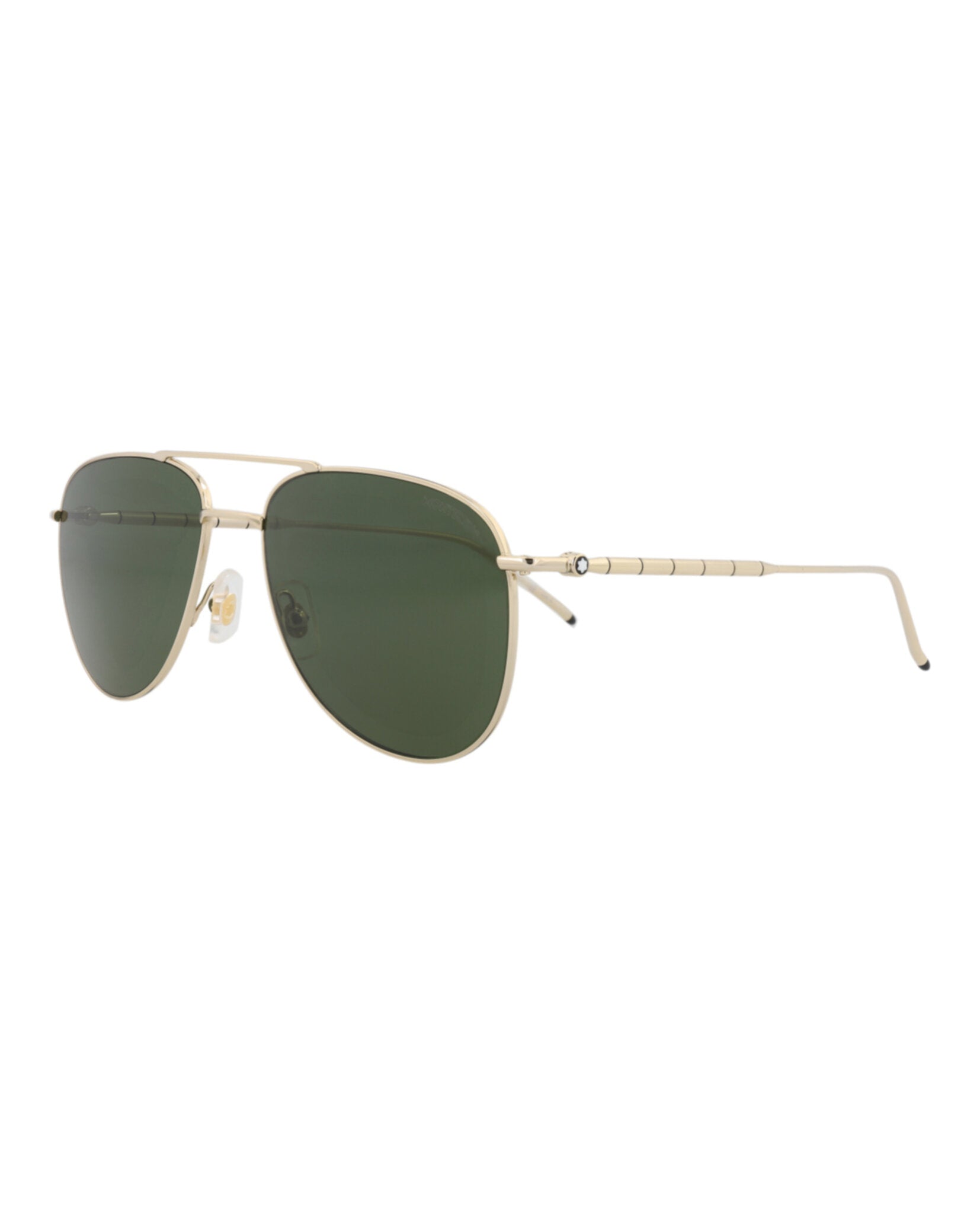 Aviator-Frame Metal Sunglasses