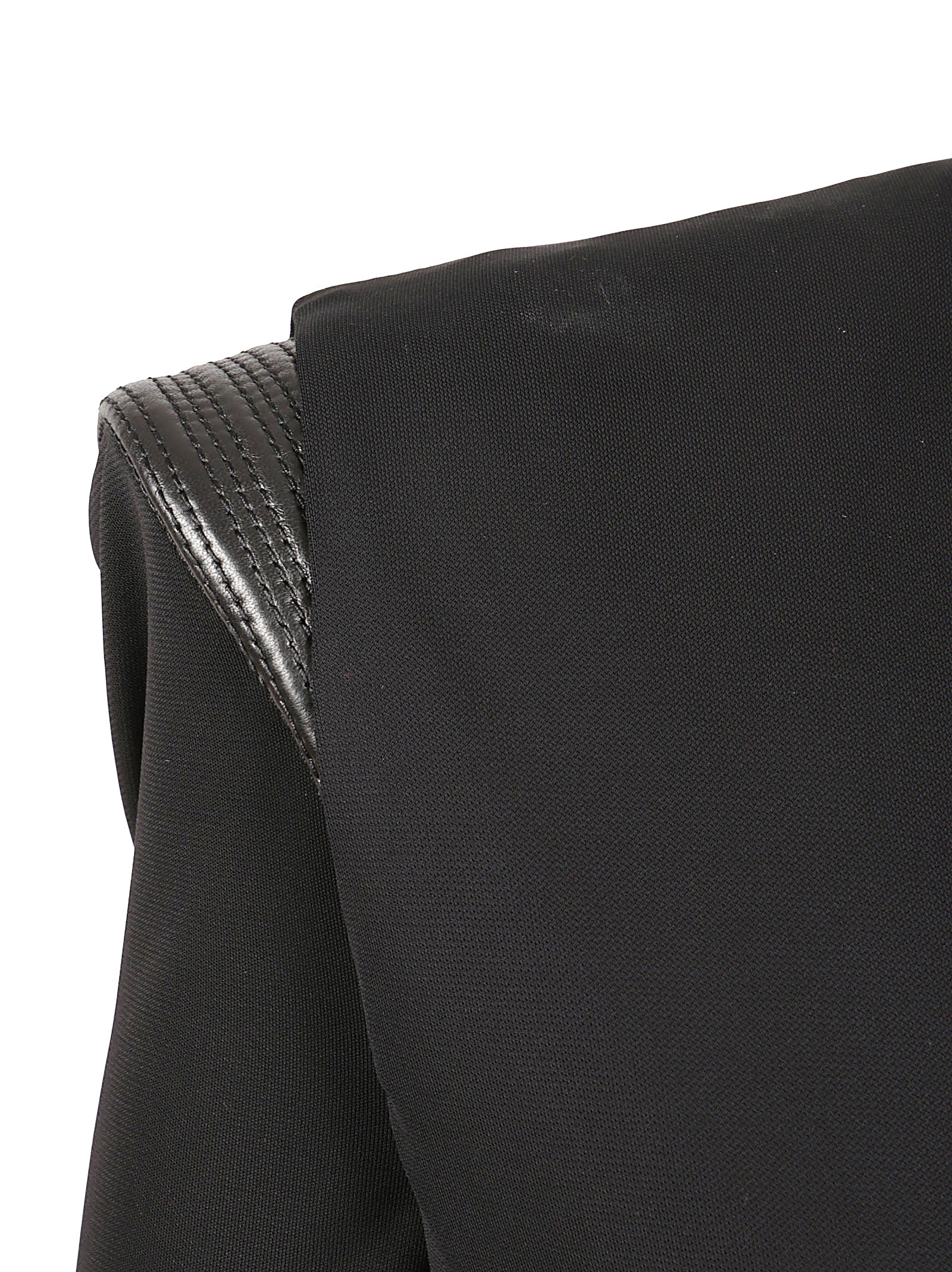 Draped Stretch Crepe Jersey Minidress