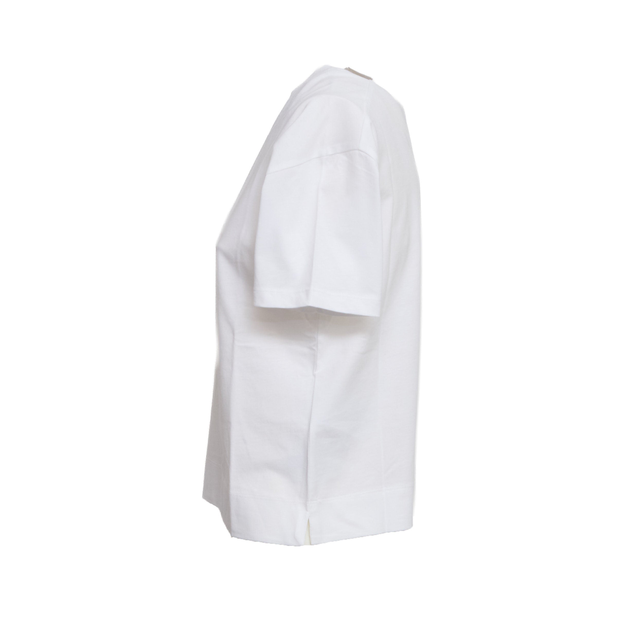 Crew Neck T-Shirt With Short Sleeves