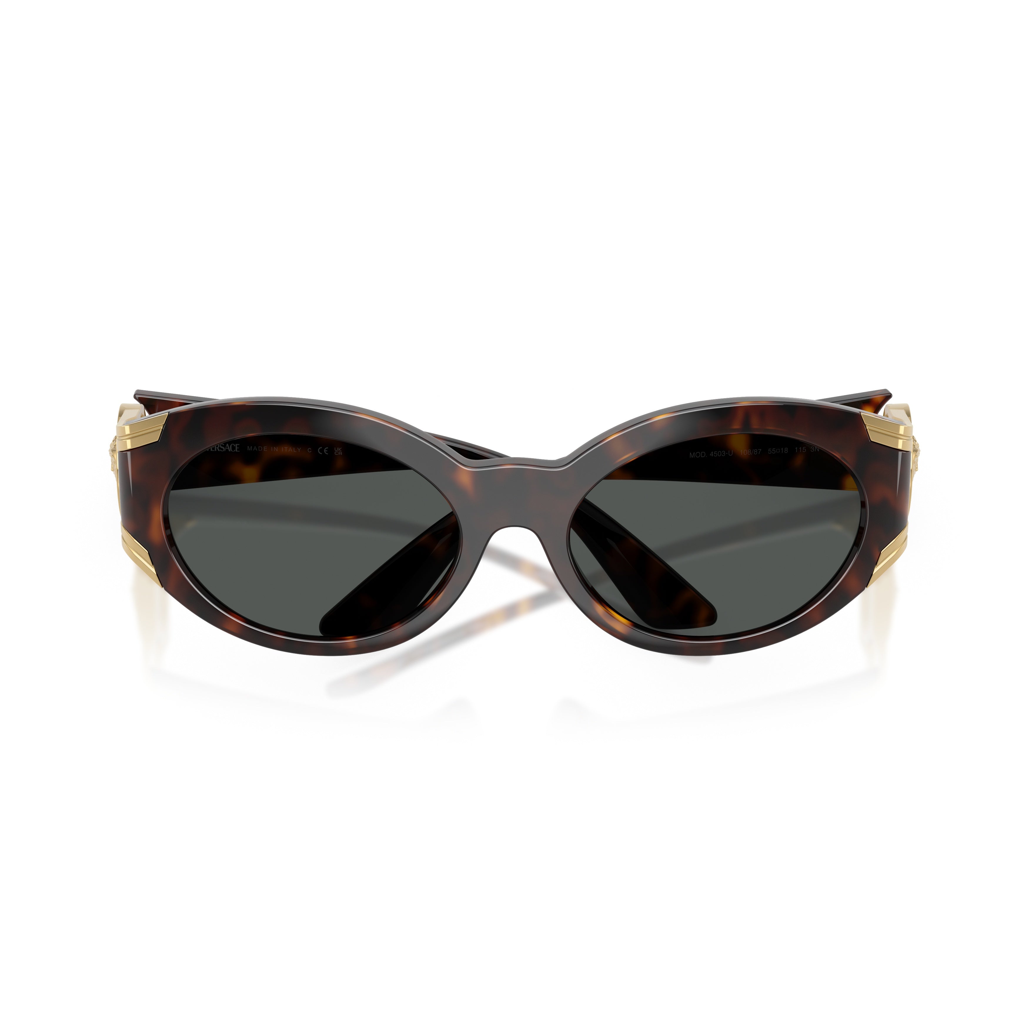 0ve4503u Oval Tortoiseshell Sunglasses