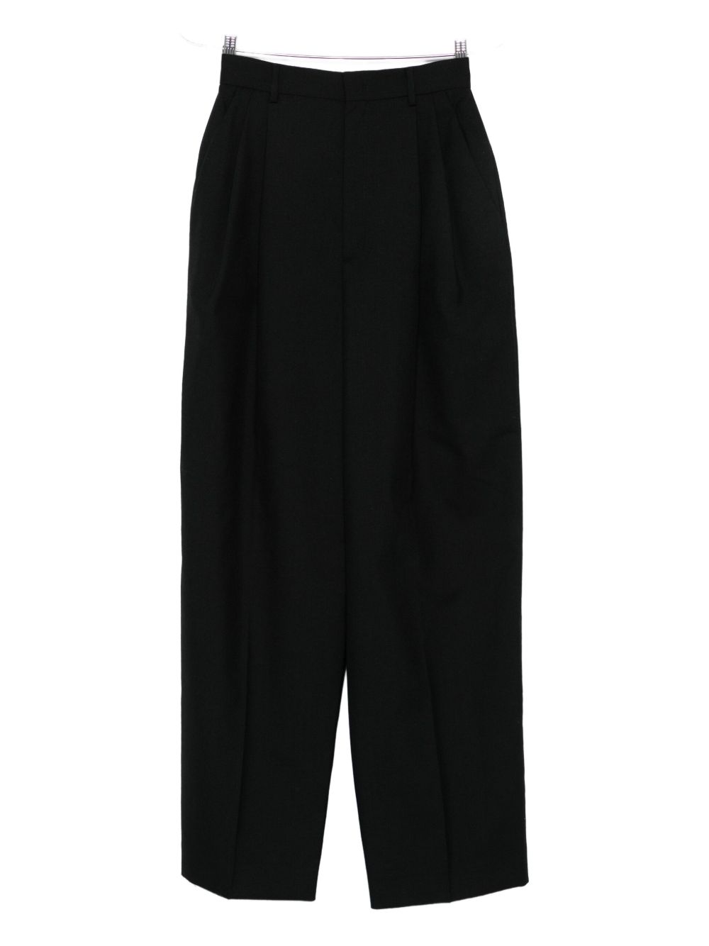Pleated Black Trousers