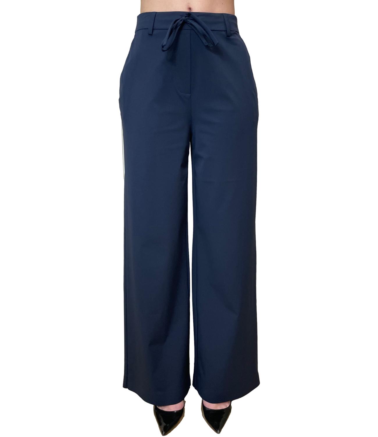 Blue Mmlagoraio Polyamide Casual Trousers
