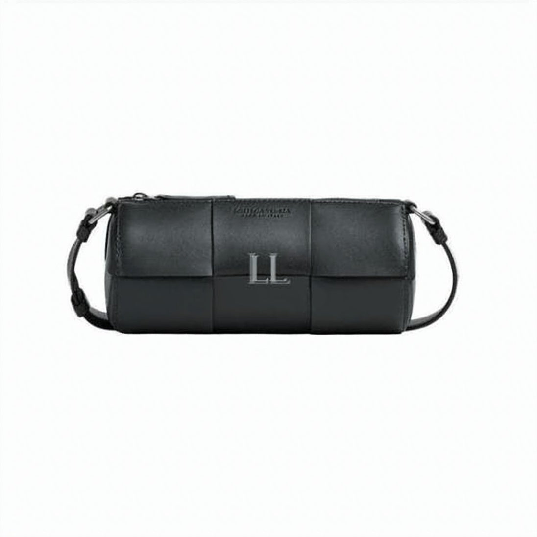 Rectangular Clutch with Distinctive Woven Pattern