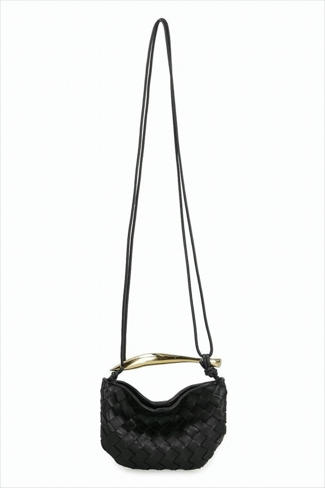 Woven Lambskin Leather Tote Bag