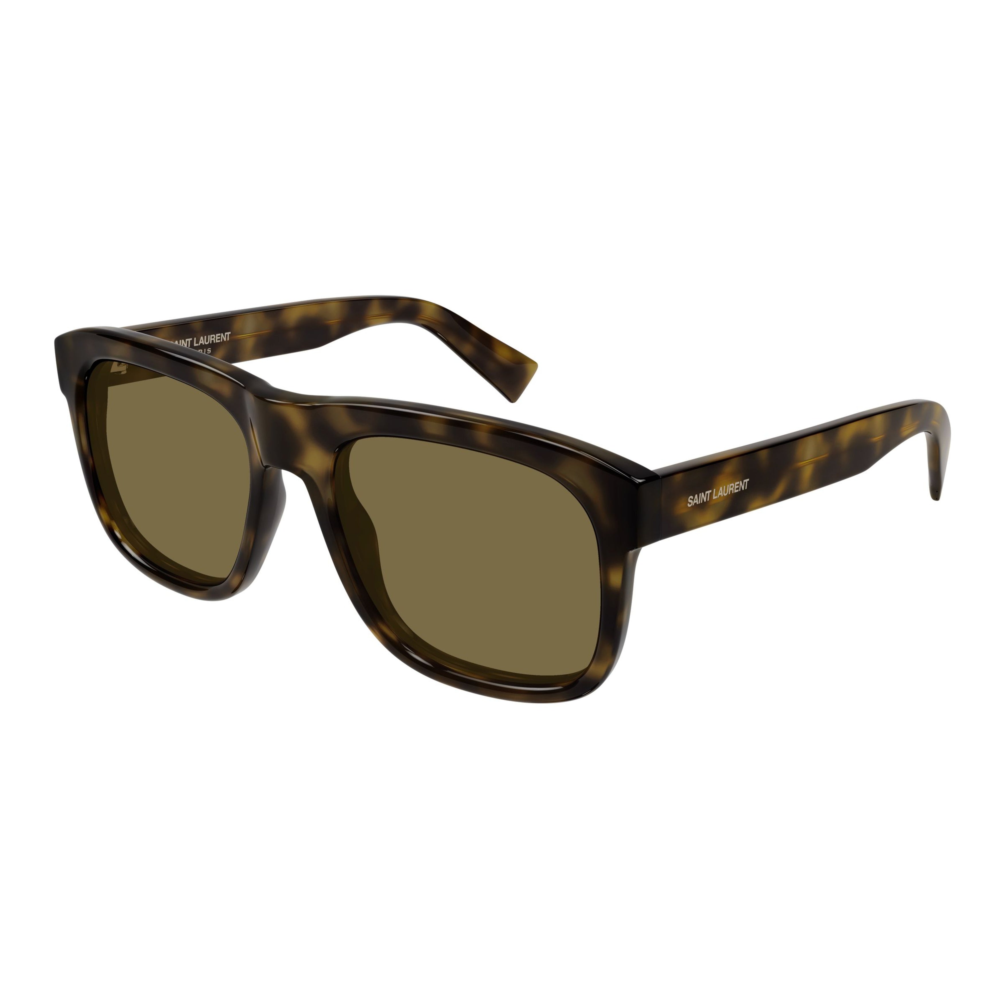 Sl 558 Bold Square Frame Tortoiseshell Sunglasses