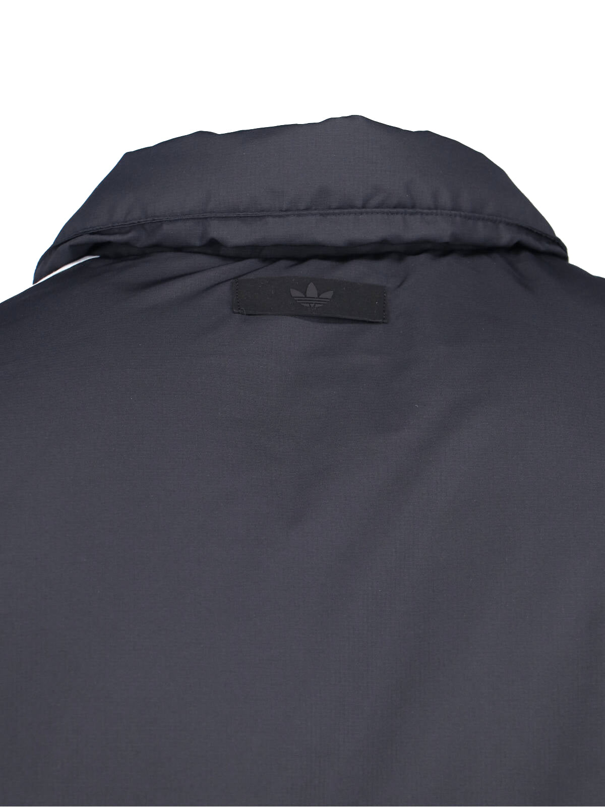 Bomber Jacket with Contrast Stripes and Zip Closure