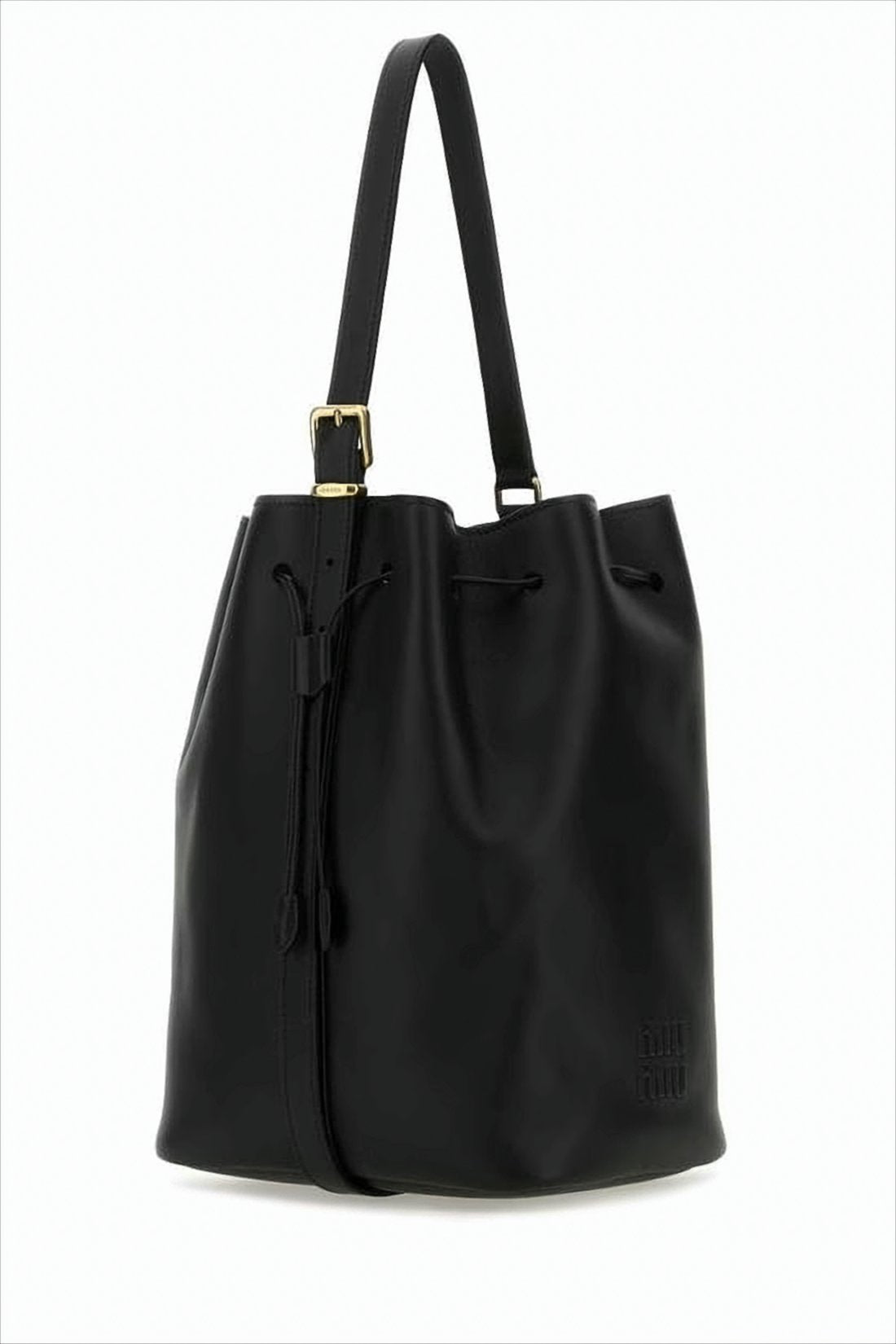 Black Leather Tote Bag
