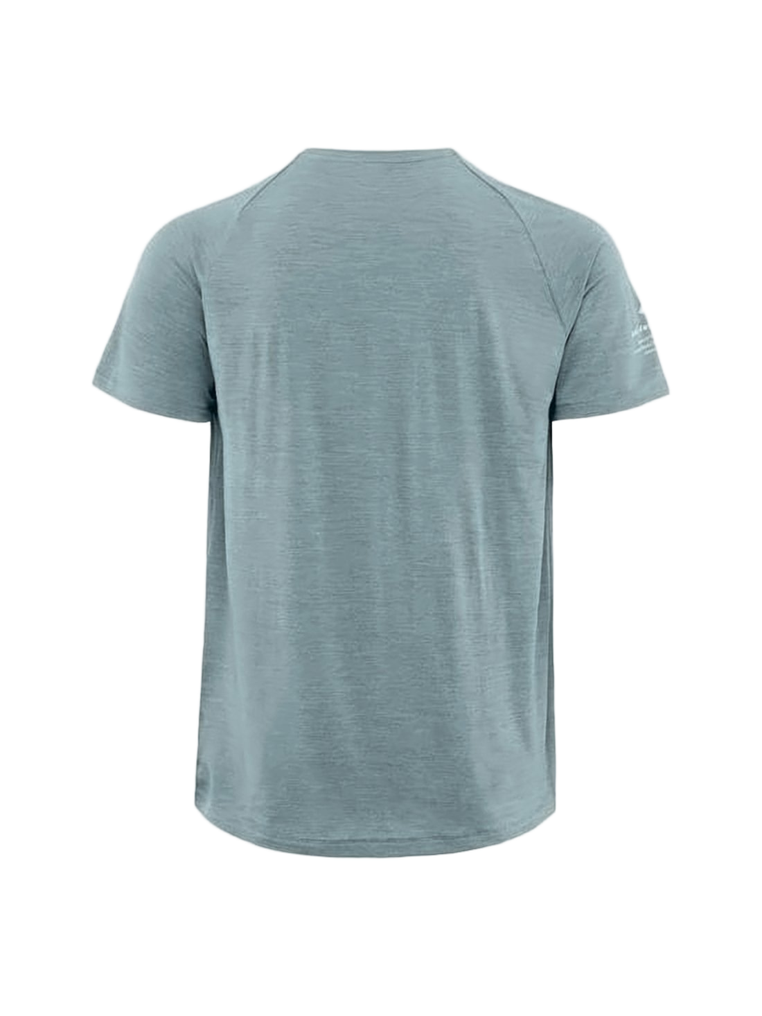 Heathered Short-Sleeve T-Shirt with Raglan Sleeves