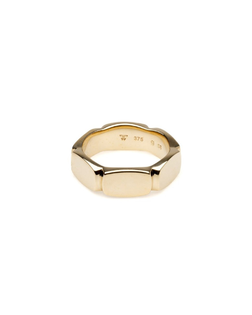Umi Band Ring Medium Gold