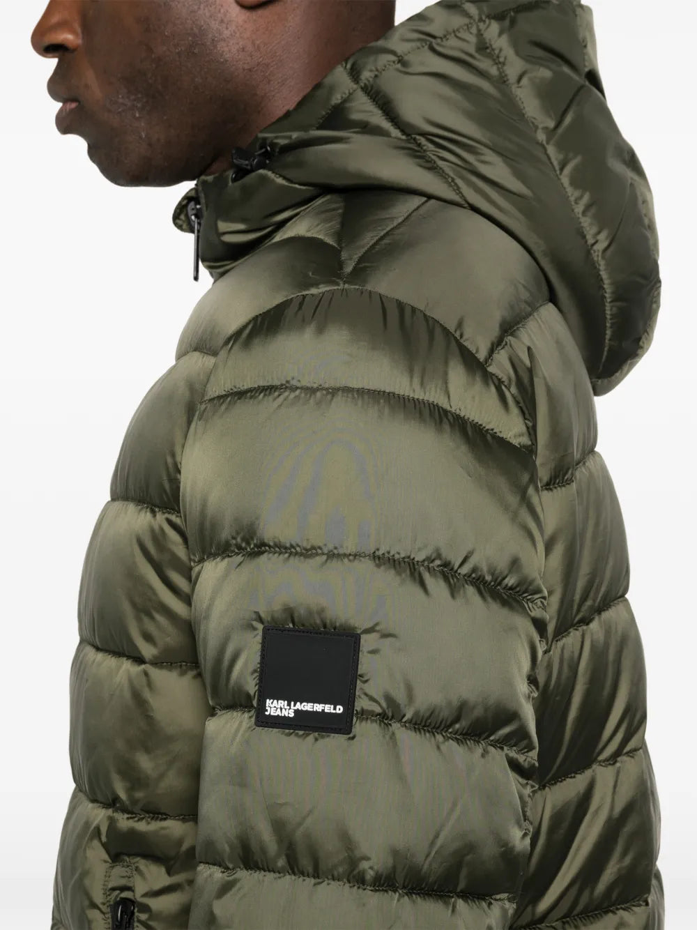 Structured Minimalist Jacket With Front Zipper Closure