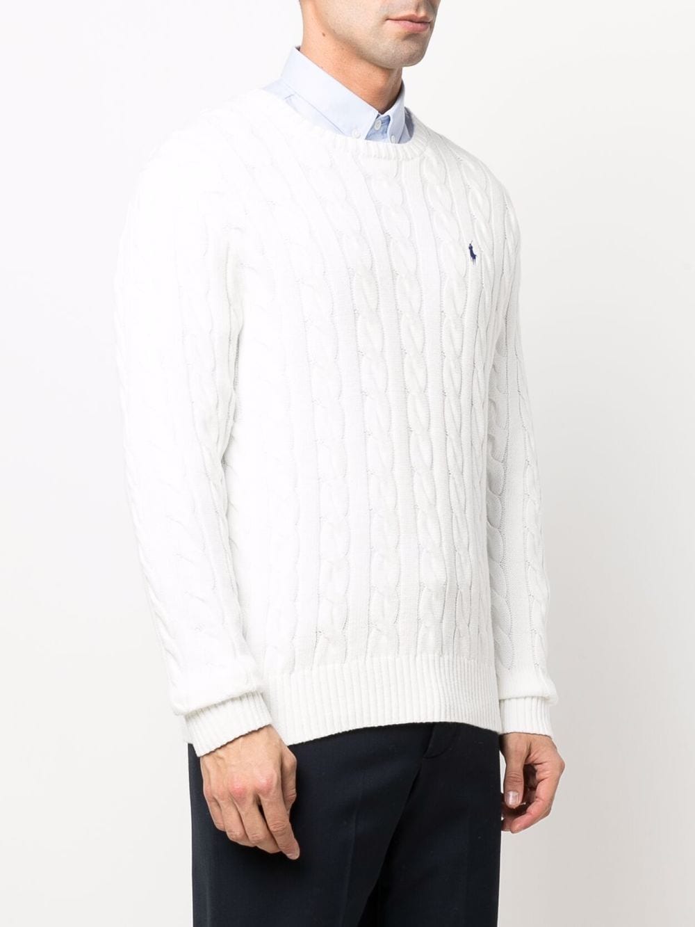 Cable Knit Cotton Sweater
