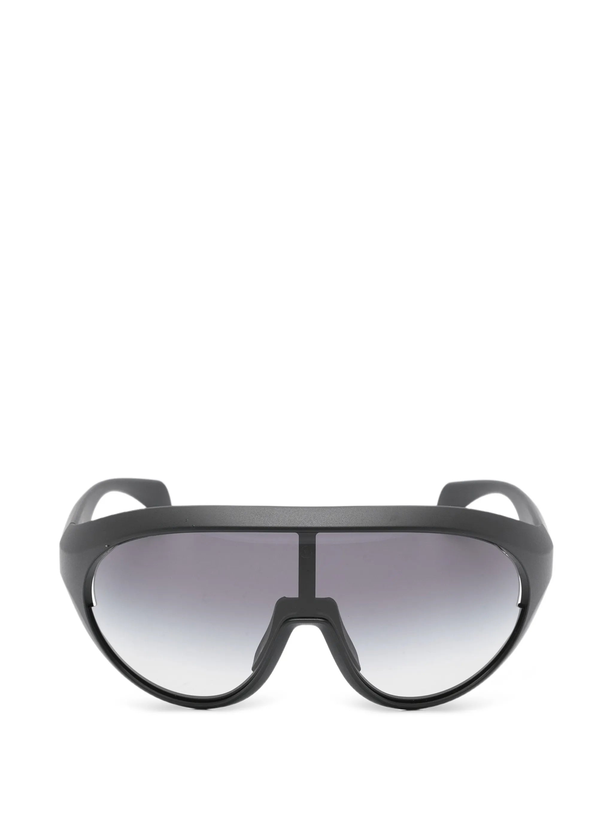 Black Wraparound Matte Frame Sunglasses