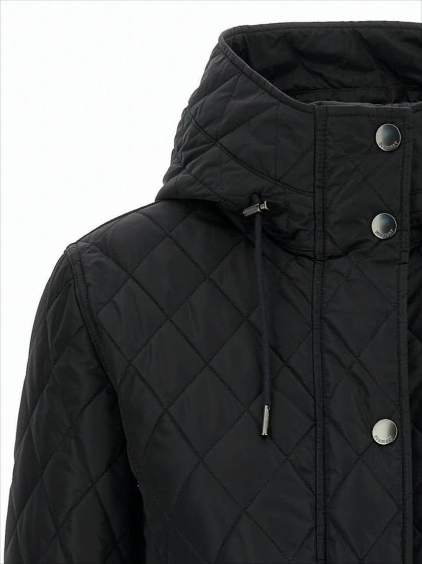 Quilted Casual Jacket with Hood