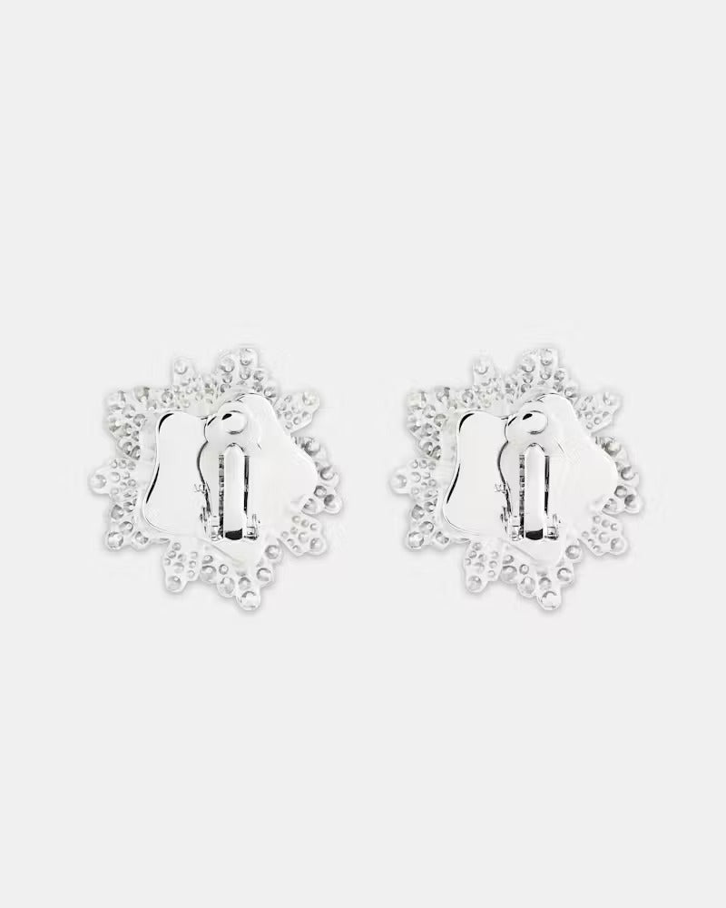 Peony Crystal Earrings