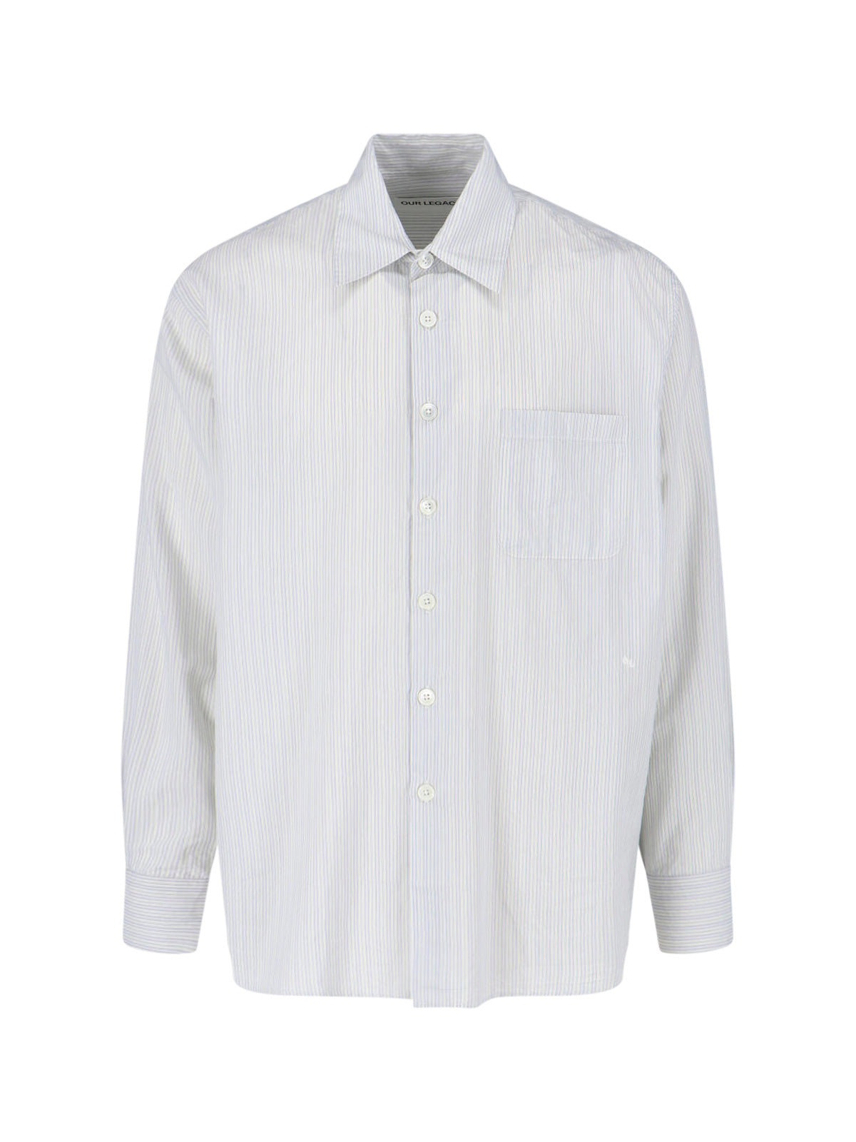Multicolour Index Patchwork Cotton Shirt