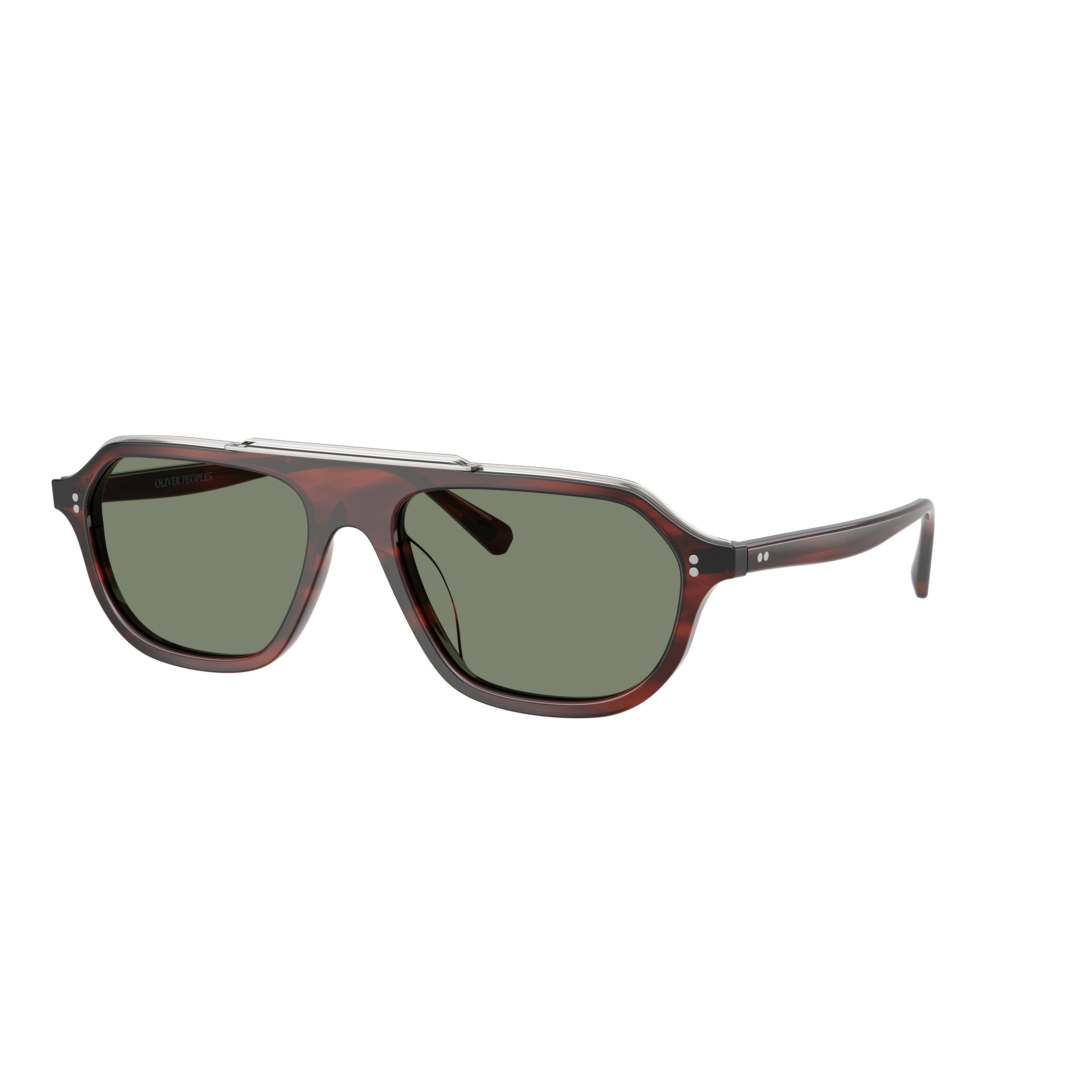 0ov5613su Bold Tortoiseshell Acetate Sunglasses with Angular Lenses