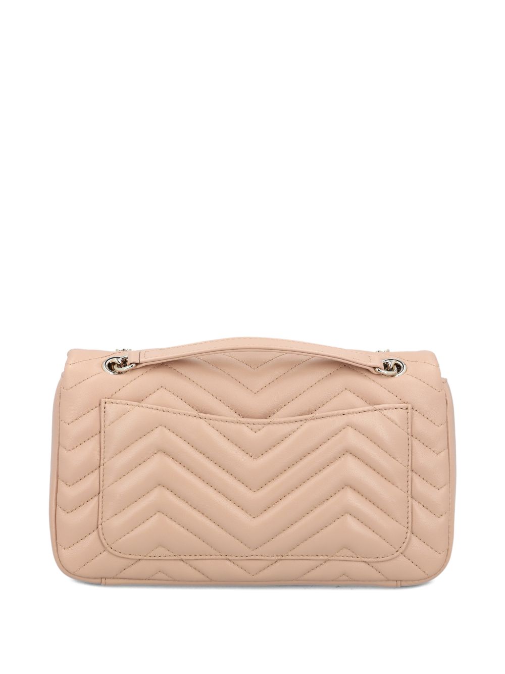 Rectangular Quilted Lamb Leather Bag