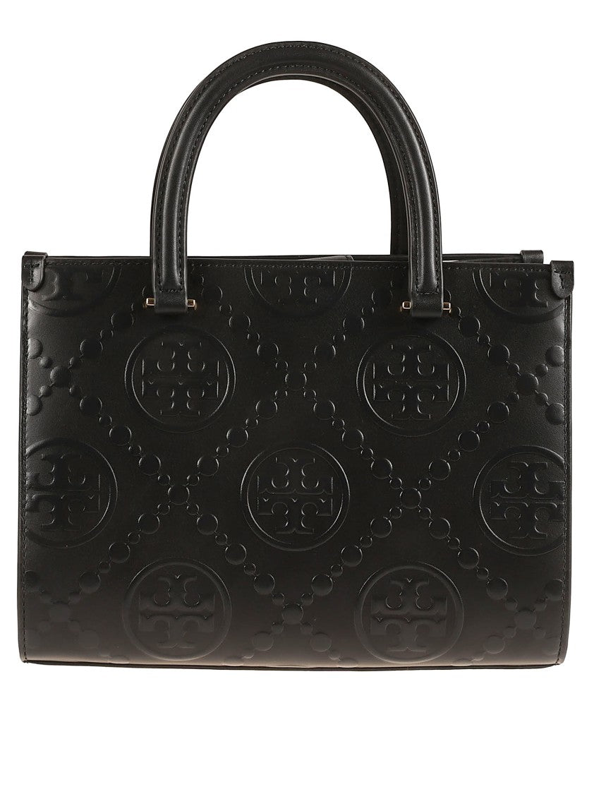 Medium Tote Bag In Embossed Leather