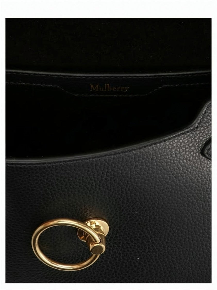 Structured Pebbled Texture Small Satchel Crossbody Bag