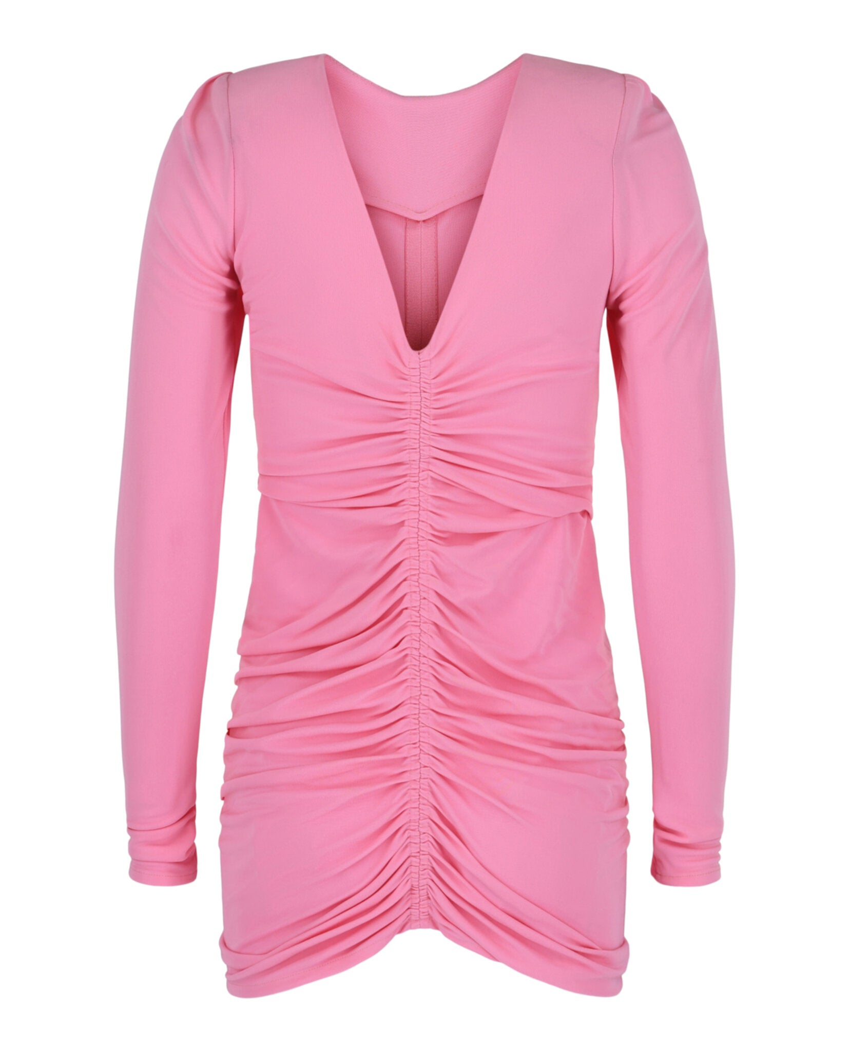 Ruched Long-Sleeve Top