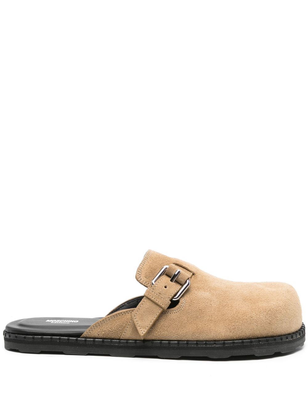 Light Beige Suede Sandals