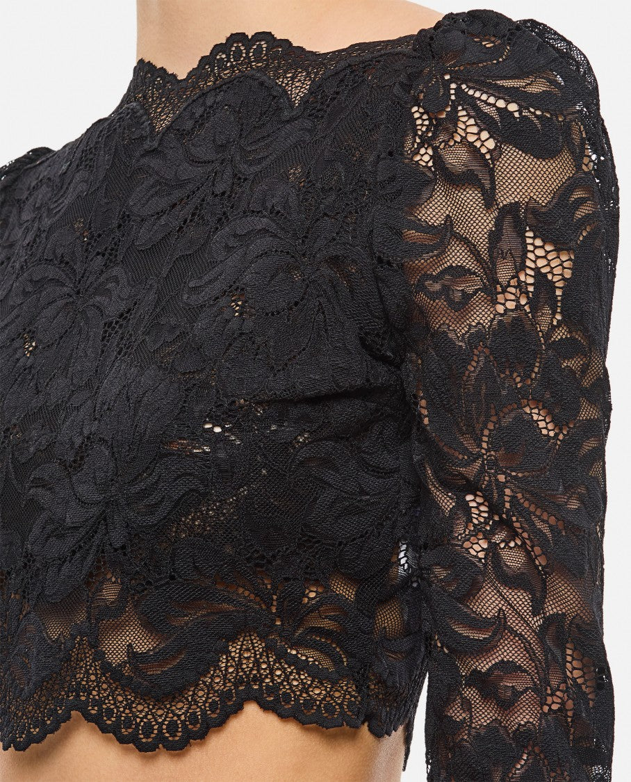 Lace Long Sleeve Top