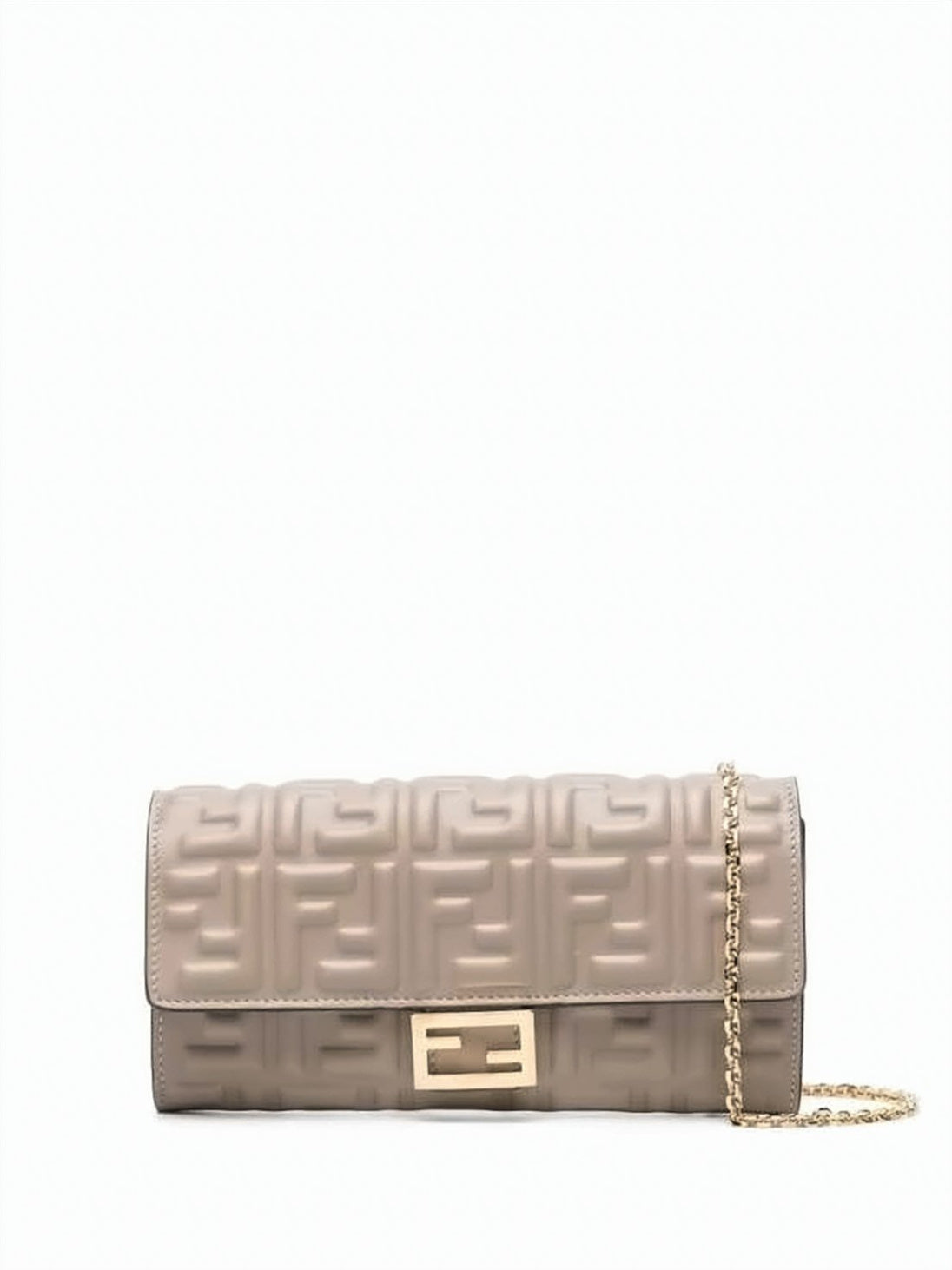 Lambskin Leather Chain Shoulder Bag