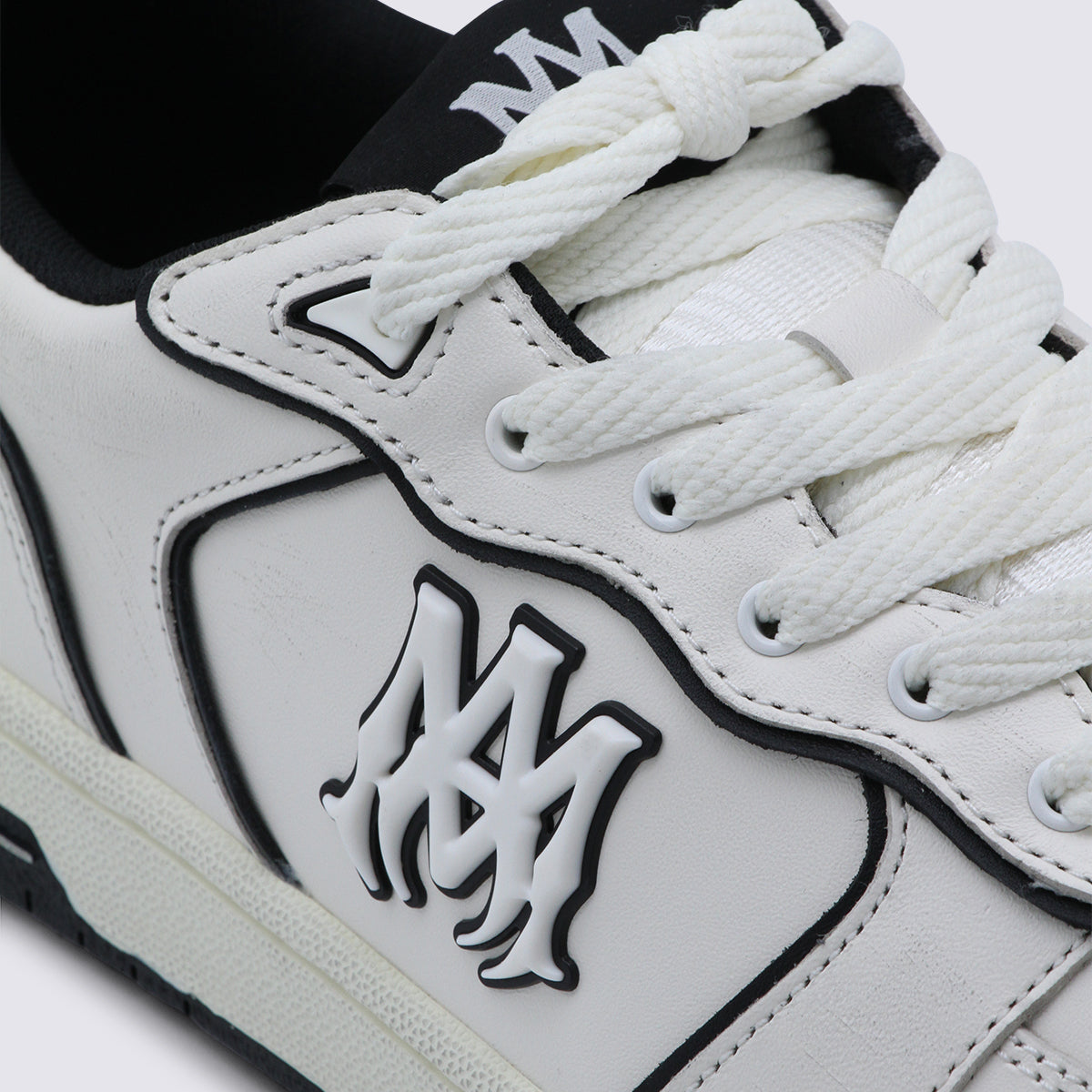 Newport Ivory Leather Sneakers