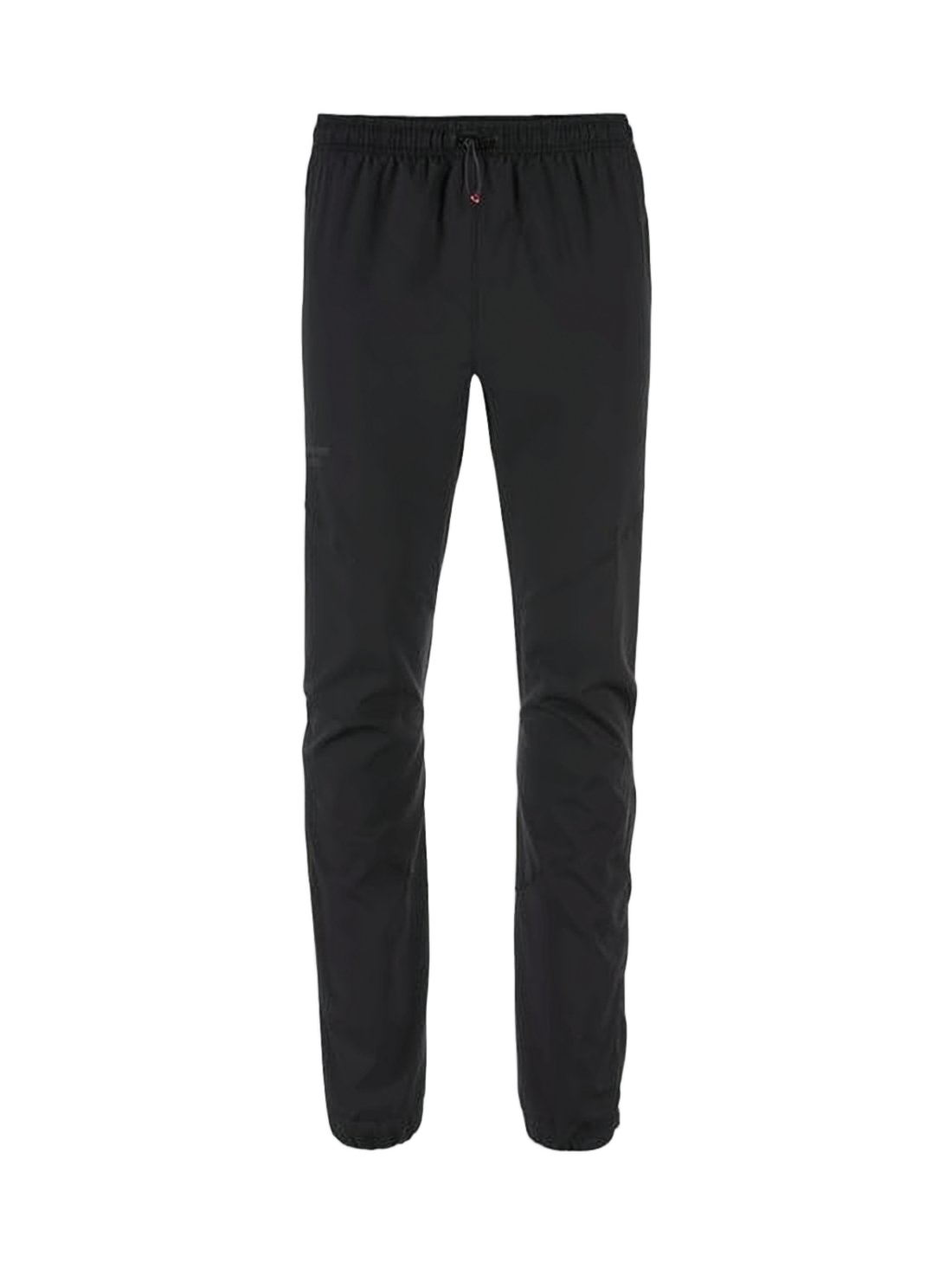 Straight Fit Pants with Elastic Waistband