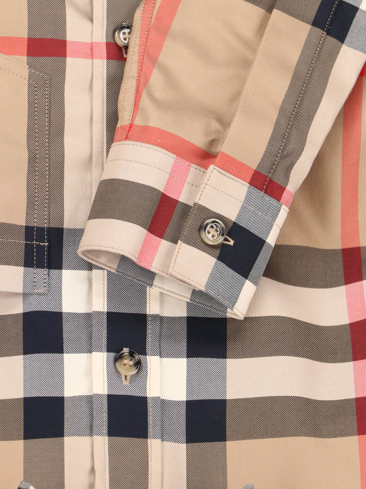 Structured Beige Shirt