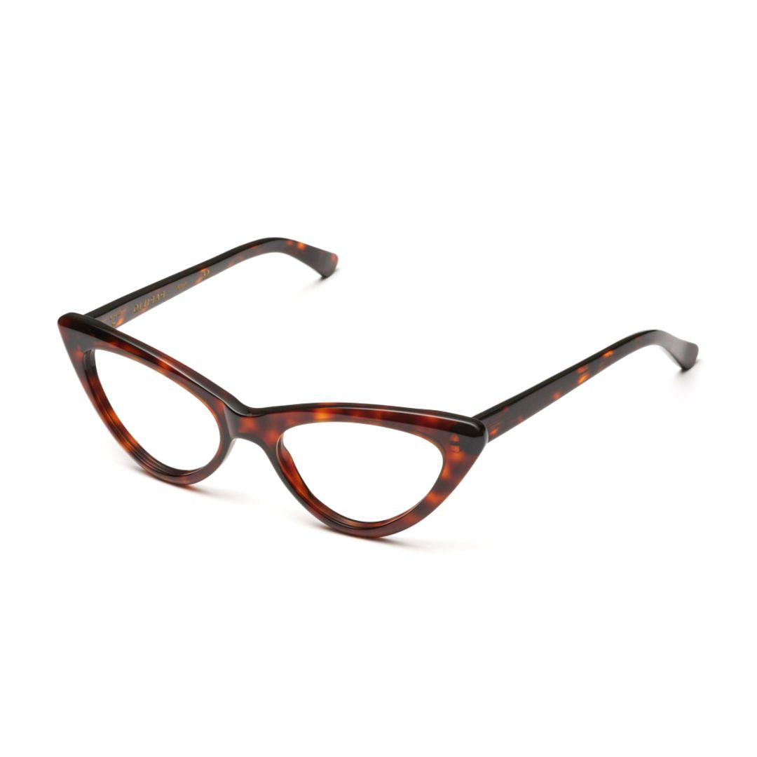 Papilio Cat-Eye Tortoiseshell Sunglasses with Bold Retro Design