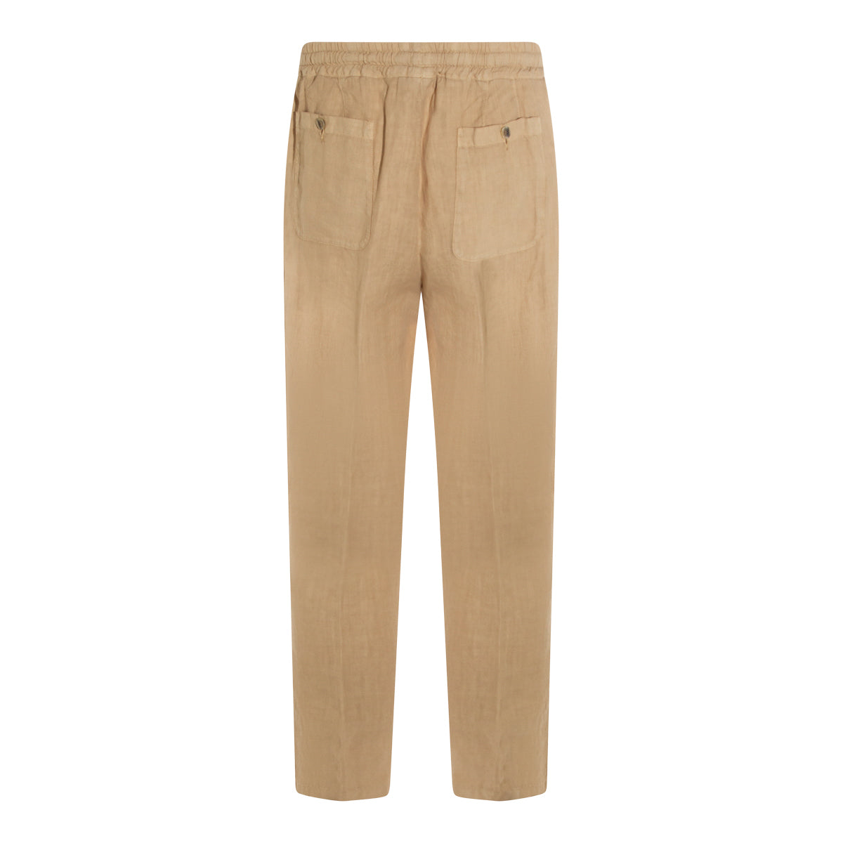 Relaxed Fit Trousers With Adjustable Waistband