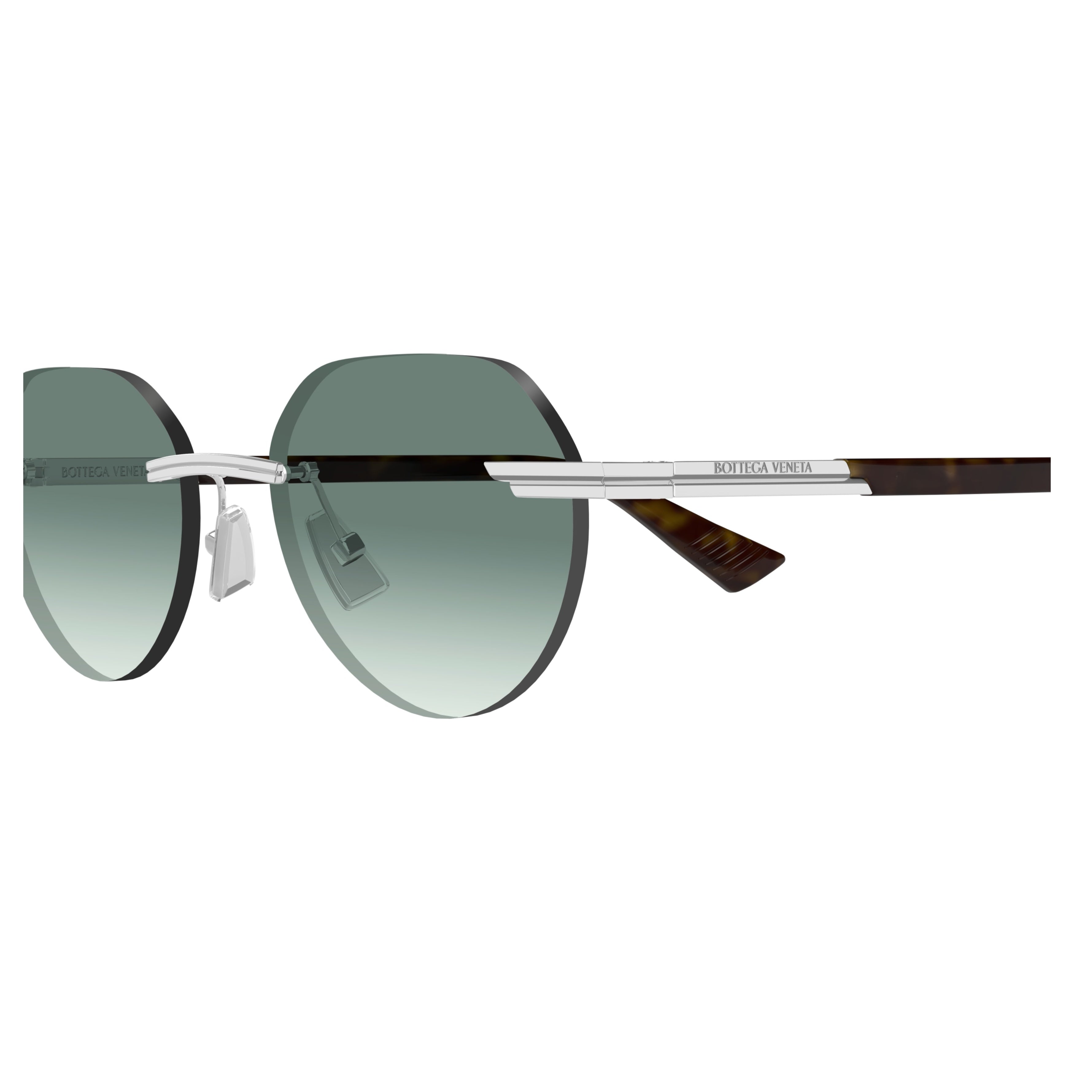 Bv1379s Gradient Green Lens Sunglasses
