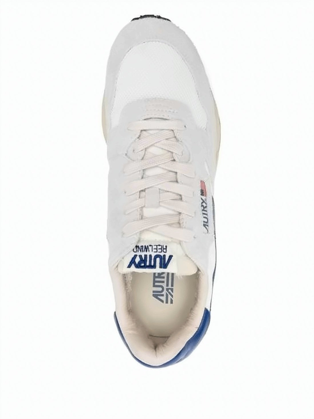 Low-Top Suede and Nylon Sneakers