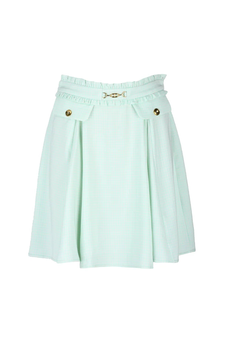 A-Line Skirt - Aquamarine