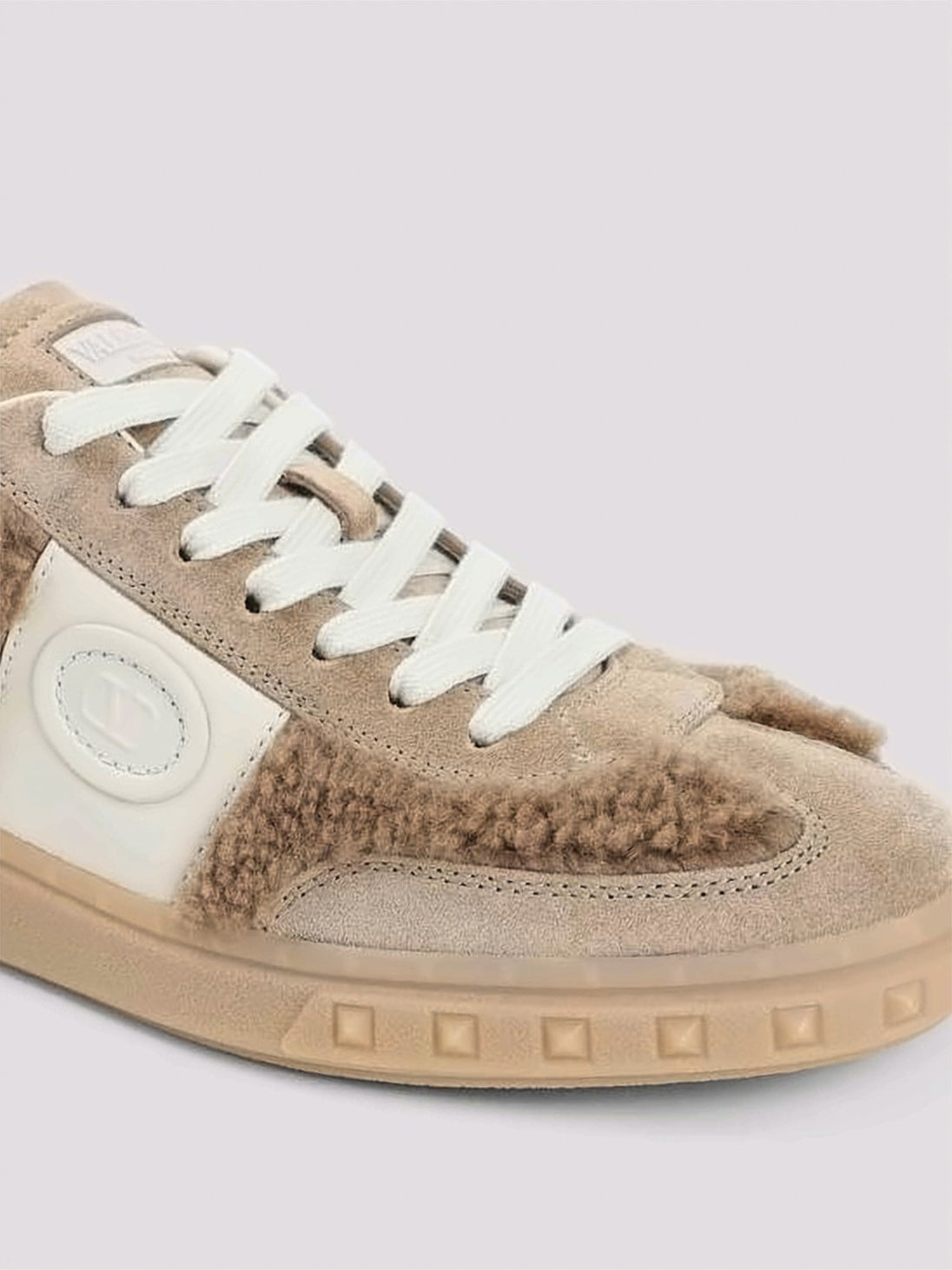 Luxe Wool-Blend Low-Top Sneakers