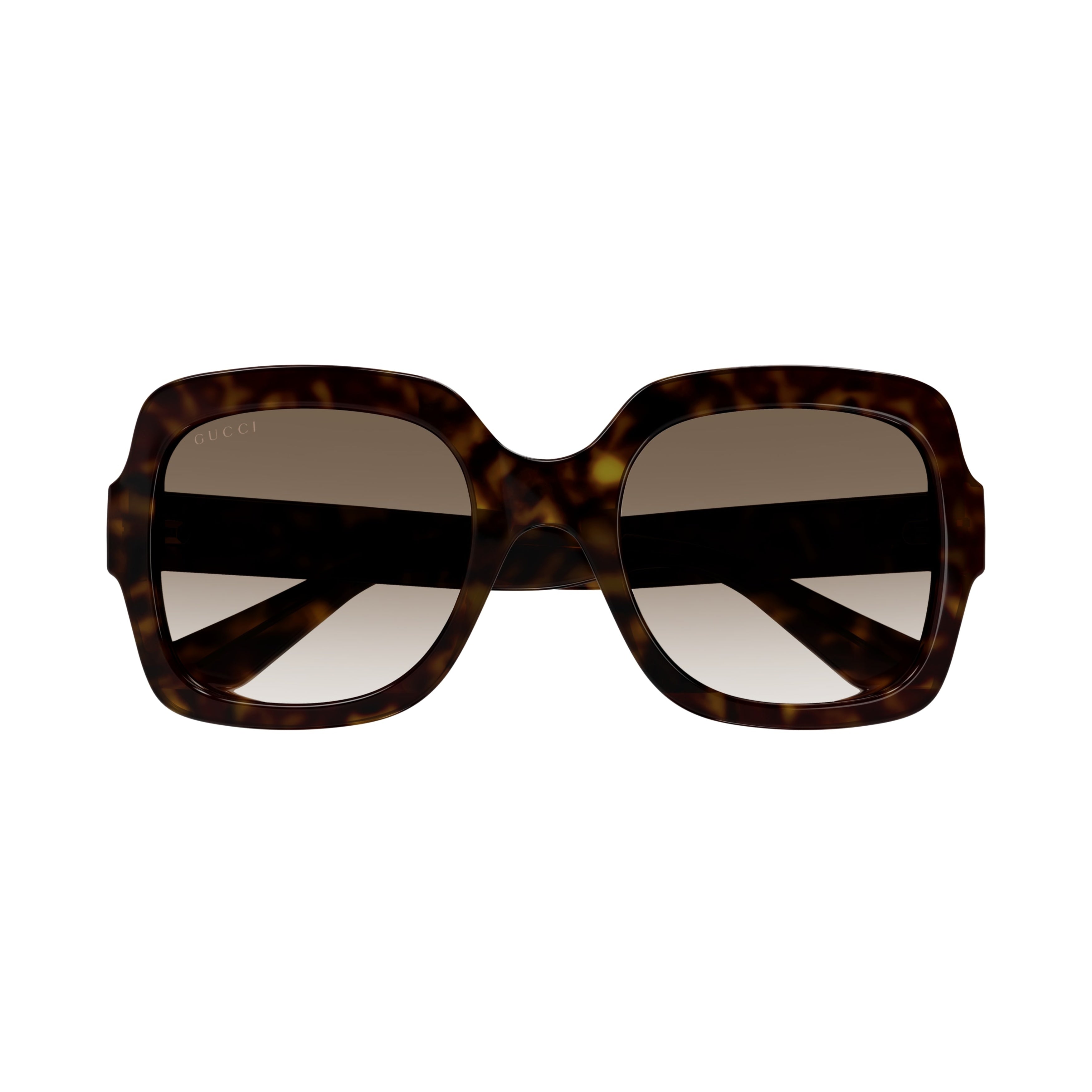 Gg1337s Oversized Tortoiseshell Square Sunglasses