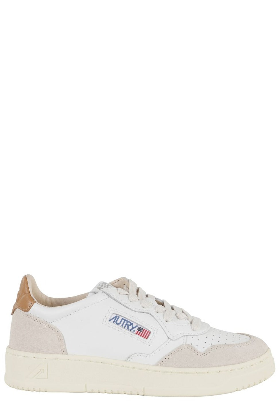 Niskie sneakersy Medalist z zamszowymi wstawkami i akcentami z logo