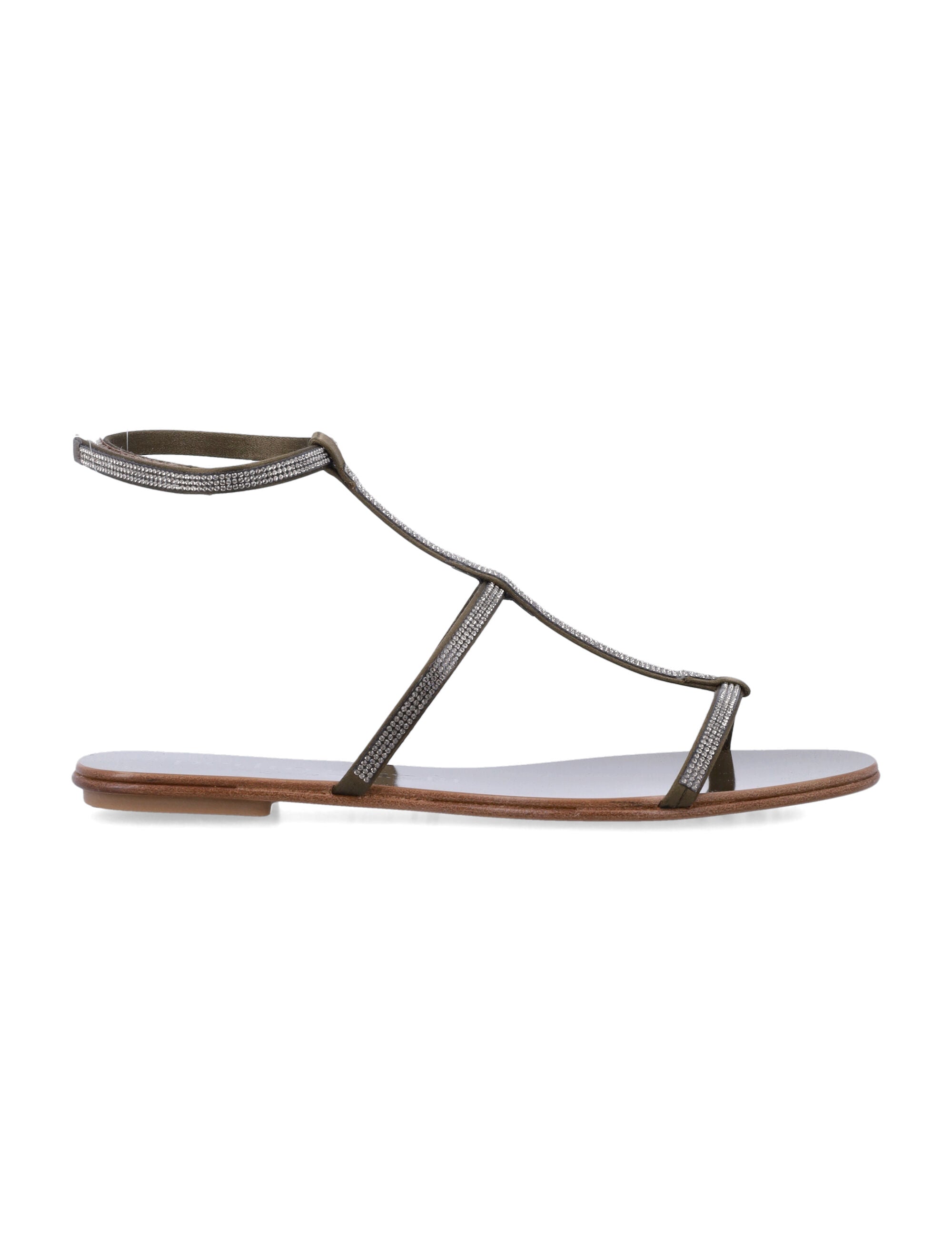 Satin Enola Strappy Sandals