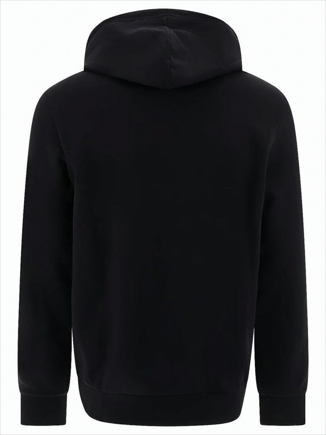 Black Hoodie with Drawstring