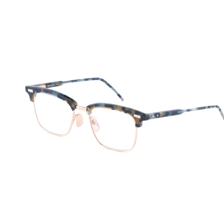 Ueo711a Semi-Rimless Tortoiseshell Eyeglasses