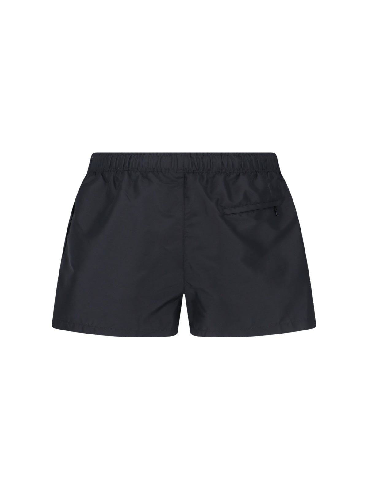 "Swim Golfo Medusa Patch" Swim Shorts – Black