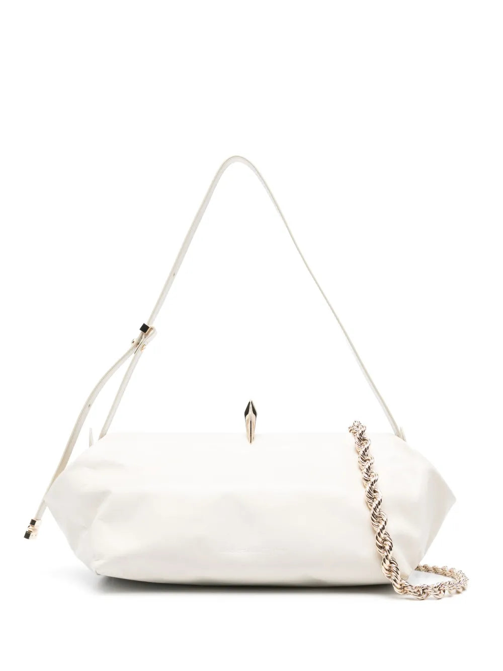 Structured Handbag With Detachable Shoulder Strap
