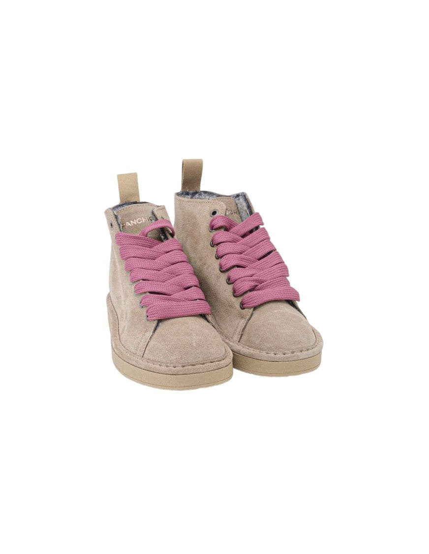 Sneakers With Unique Lacing