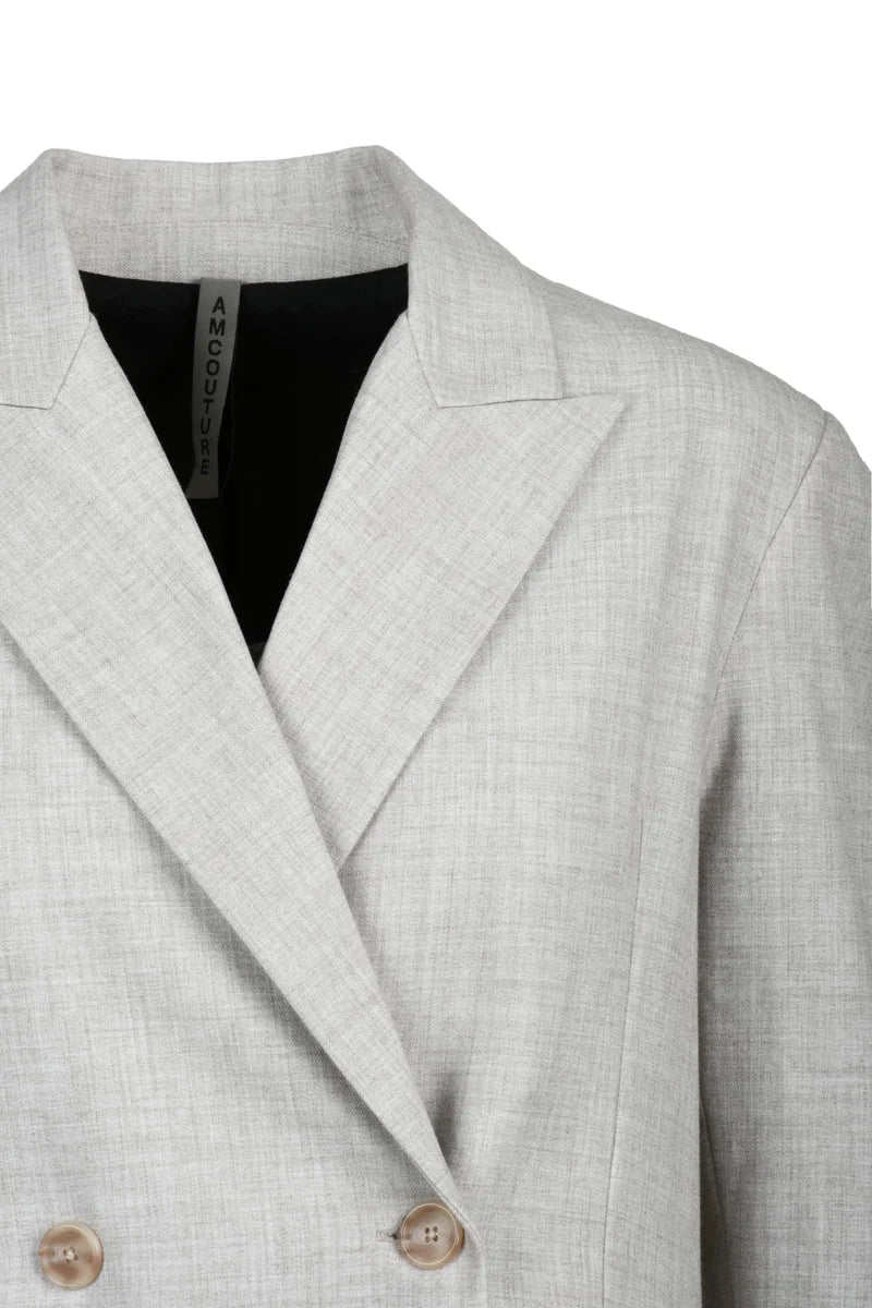 Double-Breasted Jacket - Beige