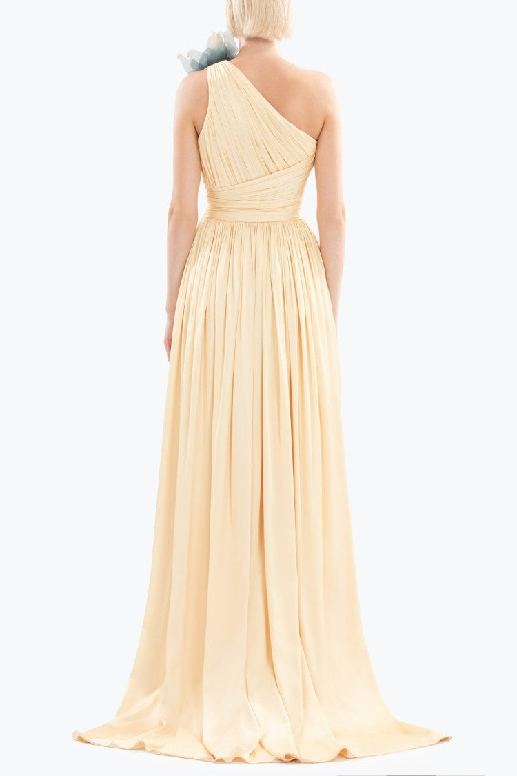 Long Coco Pleated Dress