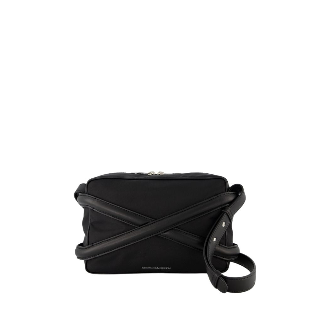 Crossbody - Black - Leather